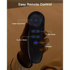 Base de cama ajustable tamaño Queen, modo de holgura y gravedad cero, cama eléctrica con inclinación de cabeza y pies, 4 puertos USB y control remoto inalámbrico