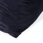 Puf de terciopelo con funda extraíble, sillón puf moderno con reposabrazos y cremallera a prueba de niños, sofá de suelo para sala de estar o dormitorio