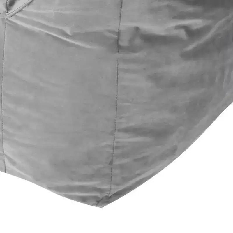 Puf de terciopelo con funda extraíble, sillón puf moderno con reposabrazos y cremallera a prueba de niños, sofá de suelo para sala de estar o dormitorio