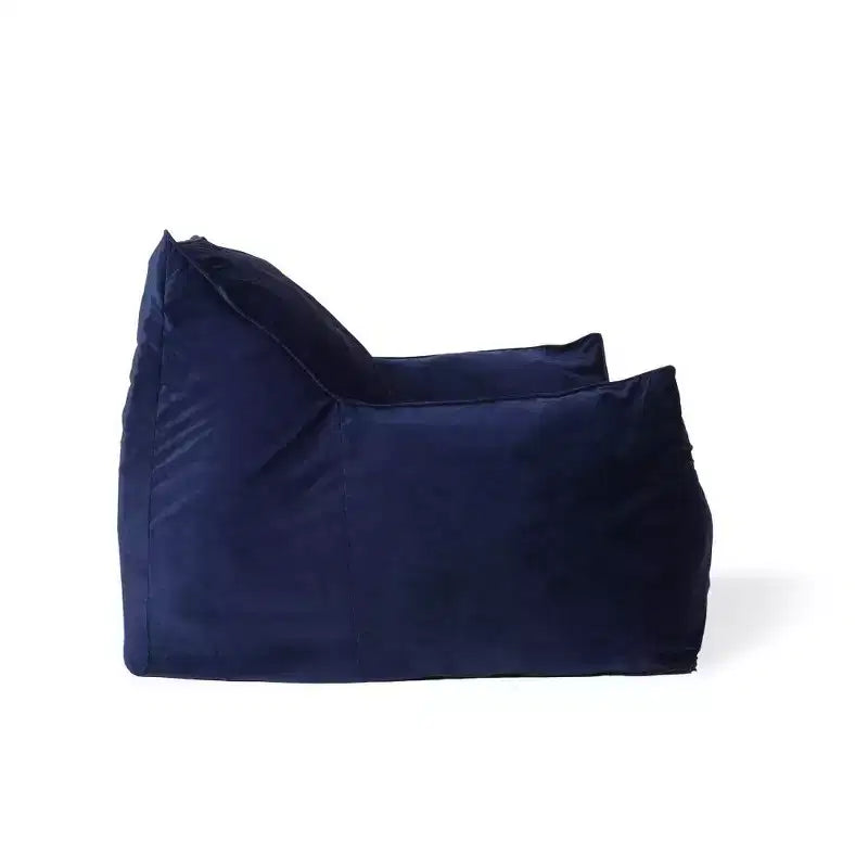Puf de terciopelo con funda extraíble, sillón puf moderno con reposabrazos y cremallera a prueba de niños, sofá de suelo para sala de estar o dormitorio