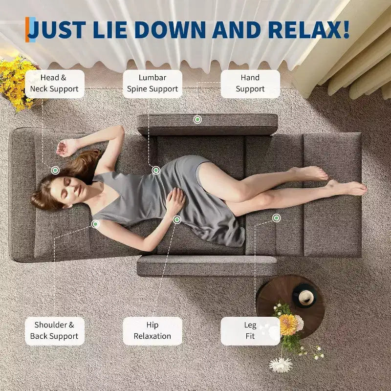 Sillón reclinable eléctrico para adultos, sofá individual ergonómico ajustable, balancín mullido con bolsillos laterales y puerto de carga USB