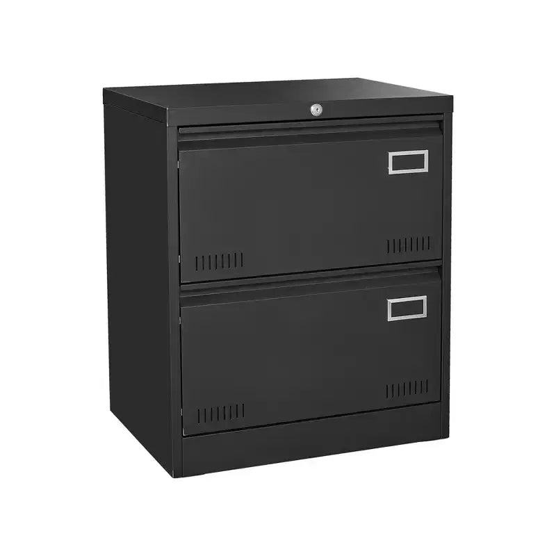 VIYET 28.5H 2-Drawer Metal Lateral File Cabinet with Lock,Fits Legal/Letter/A4, Modern Office/Home Storage