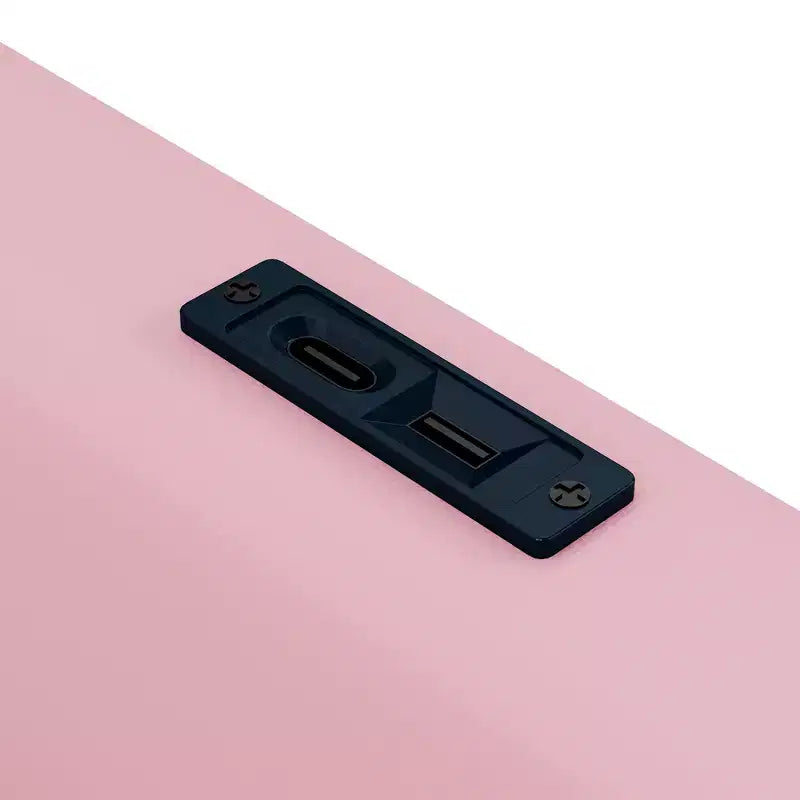 Cama de plataforma baja tamaño Twin con barandilla de longitud completa, estructura de cama de madera tapizada con estación de carga