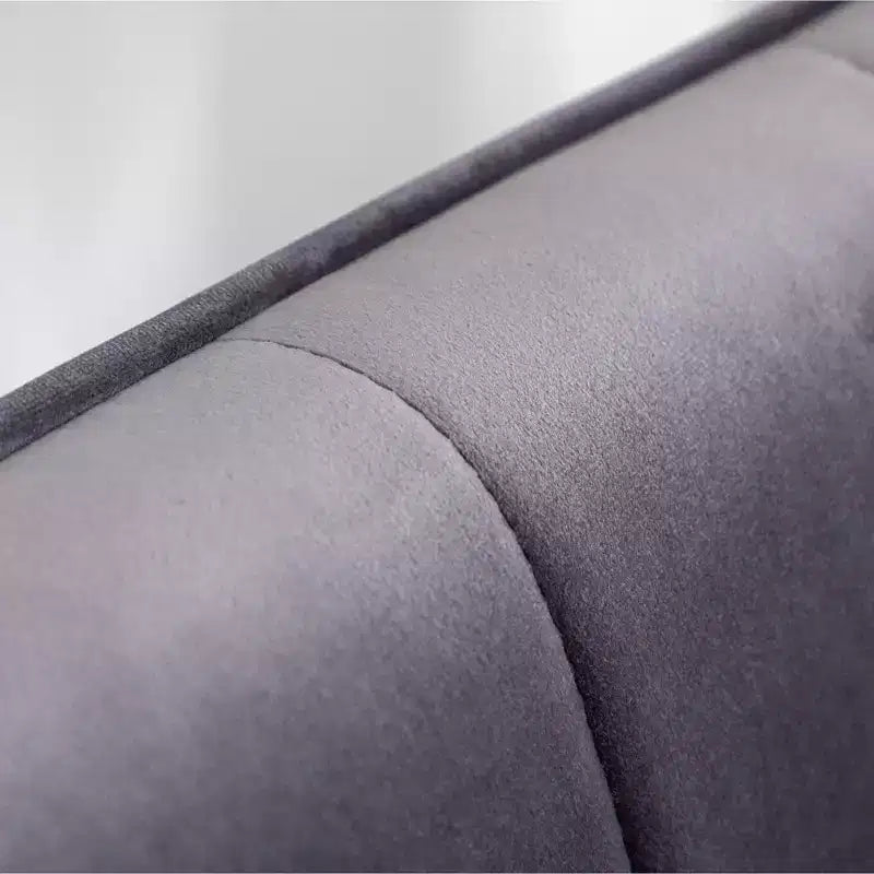Sillón moderno y otomana con terciopelo capitoné y sillón con patas de madera maciza, sillón de lectura para sala de estar, dormitorio