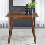 Juego de comedor cuadrado Clybourn de 5 piezas Nogal