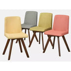 Juego de comedor cuadrado Clybourn de 5 piezas Nogal