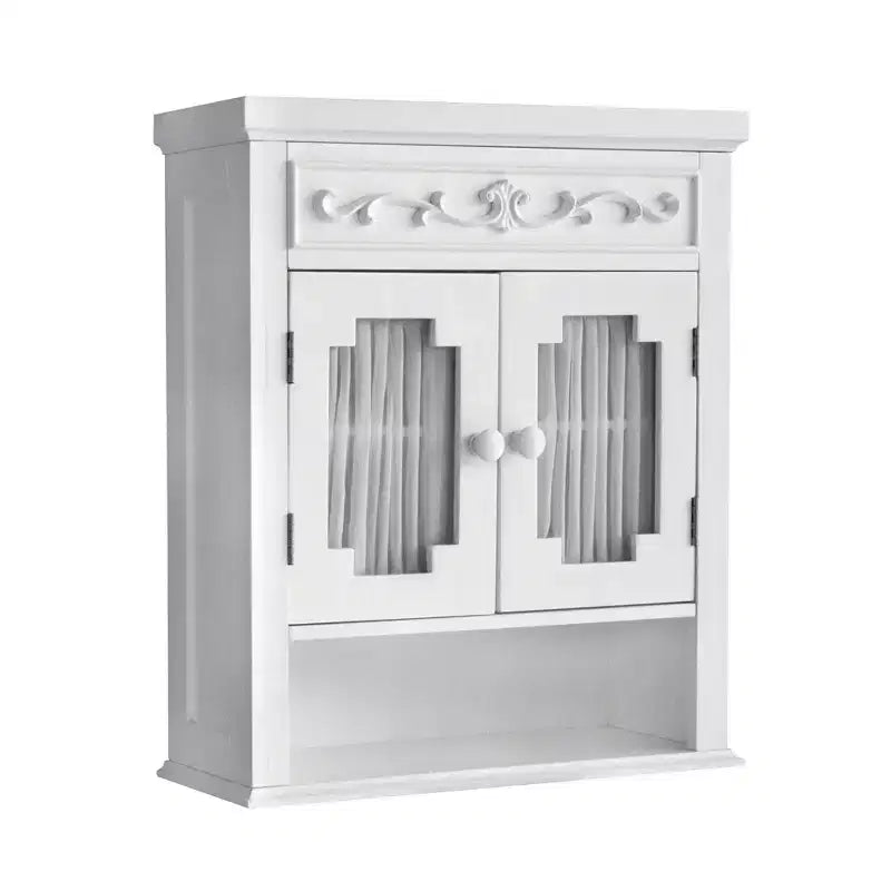 Teamson Home Lisbon Two-Door Removable Wall Cabinet